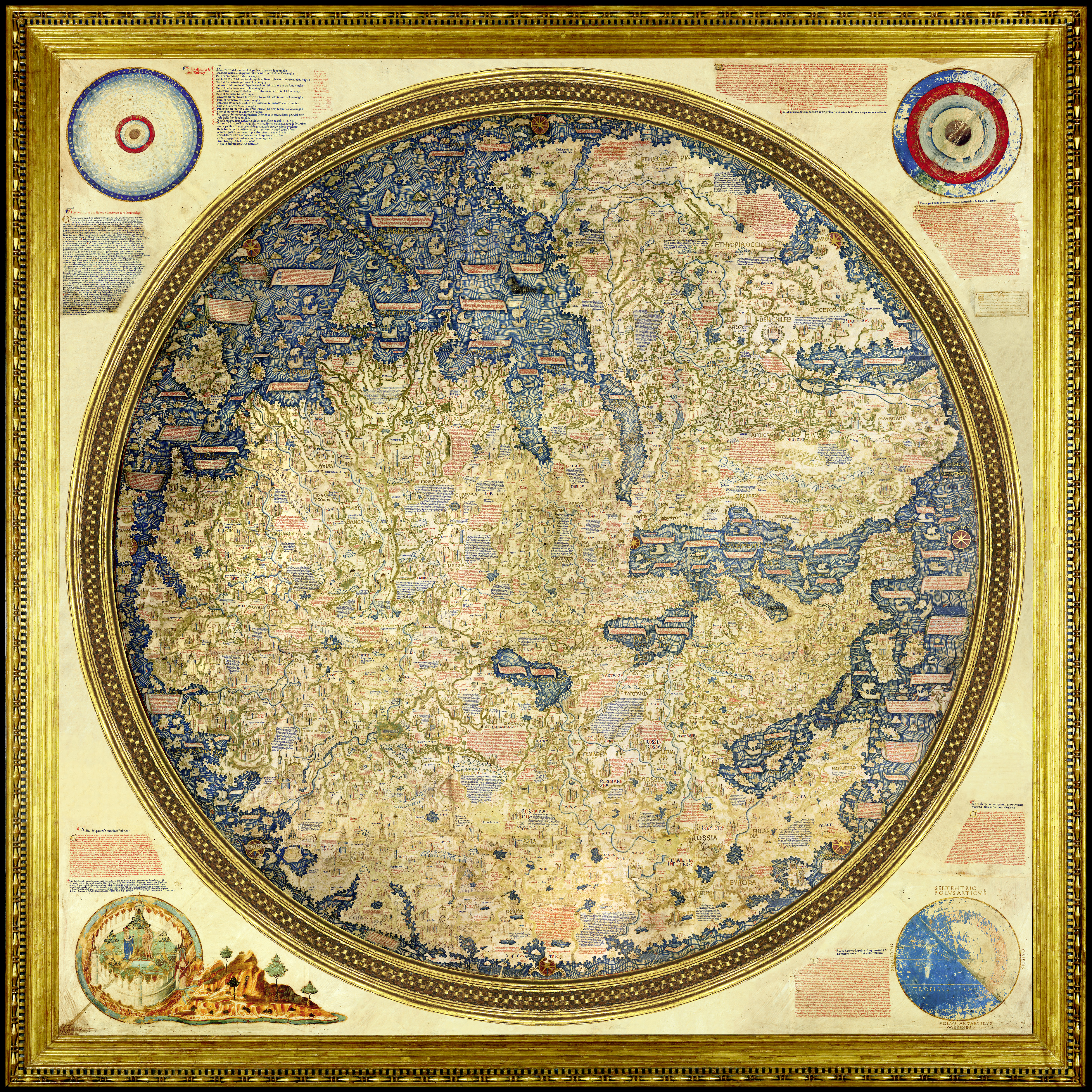 Fra Mauro Detailed Map